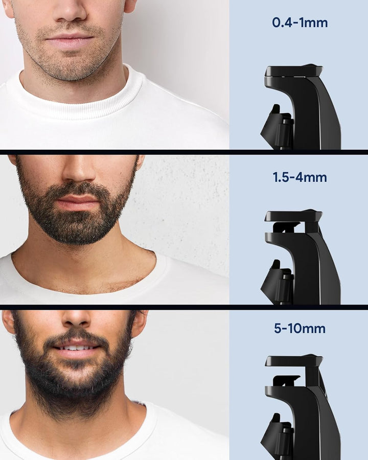 14-In-1 Adjustable Guard Comb 0.4-10Mm, Compatible with QP2734 QP2824 QP2520 QP2530 QP2620 QP2630 - Built-In Dial Guide Guards Attachment Perfect for Shaving & Grooming, Not Fit Pro Series