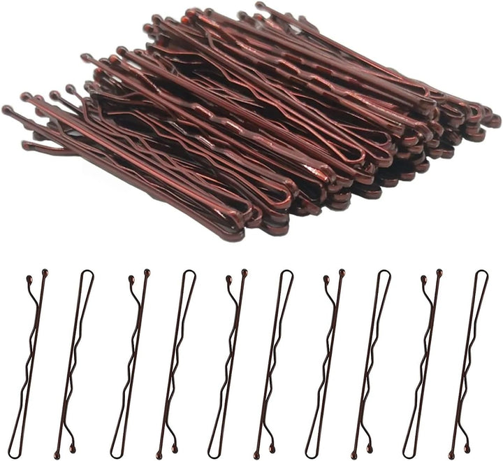 Hair Pins 60 Pcs, Bobby Pins for Women, Hair Grips for Thick, Thin, Wavy, Curly, Long, Short Hair, Hair Clips for Styling Sectioning, Wearing, Casual, Party, Travel, & Weddings (Blonde)