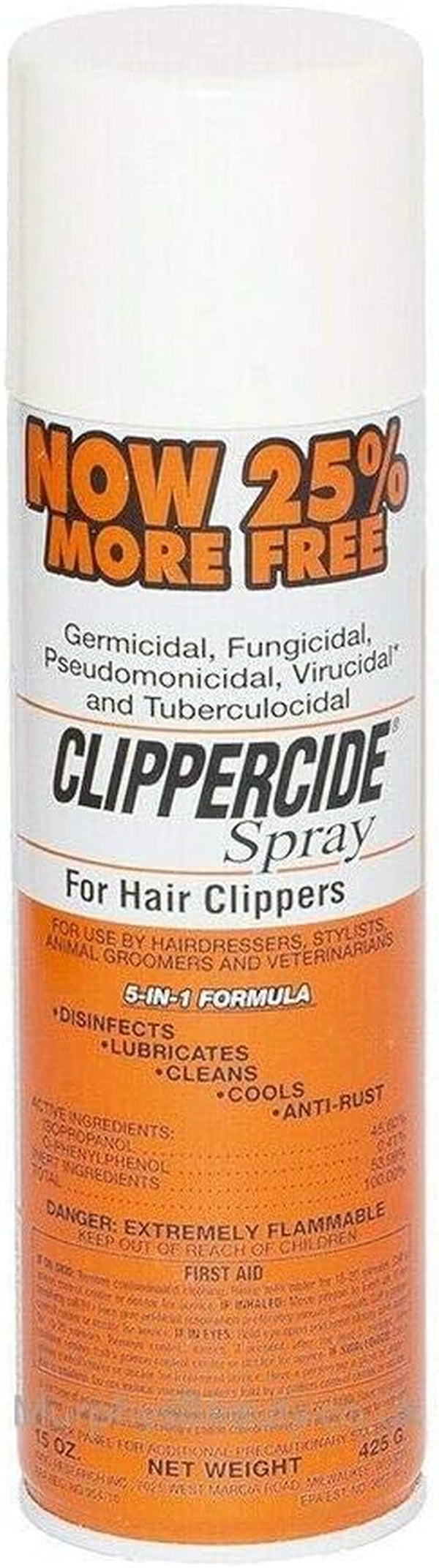 Spray for Hair Clippers - 5-In-1 Formula - 425G