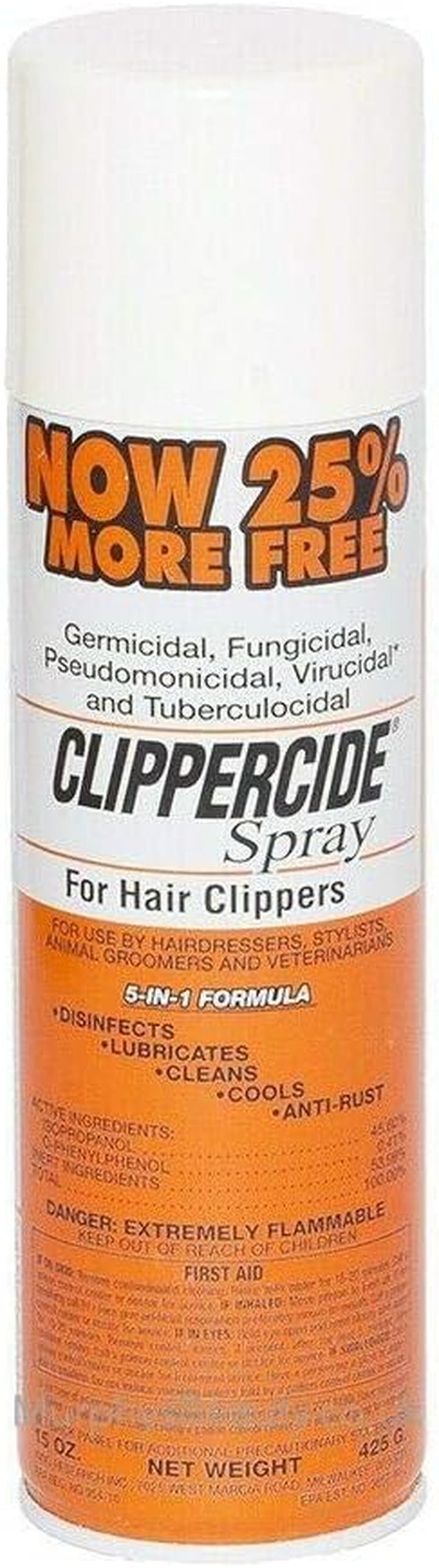 Spray for Hair Clippers - 5-In-1 Formula - 425G