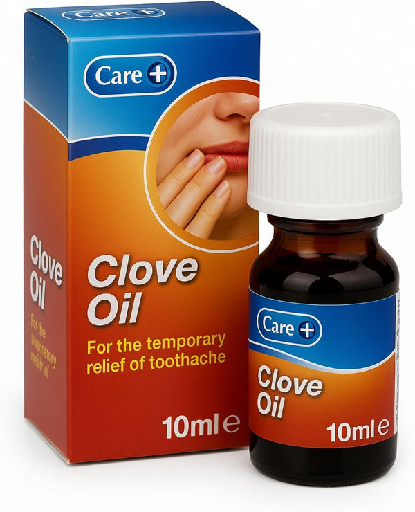 Clove Oil, Provides Temporary Toothache Relief, Contains Local Anaesthetic, Mild Antiseptic Effect, 10Ml
