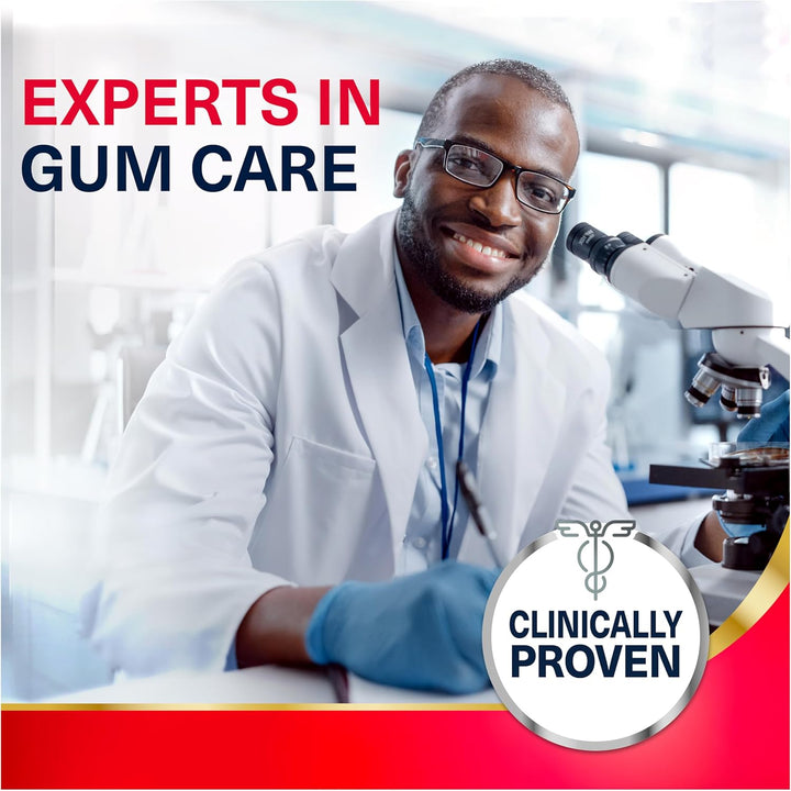 Mouthwash Daily Active Gum Health, Fluoride Mouthwash, Alcohol Free, Soft Mint, 500Ml