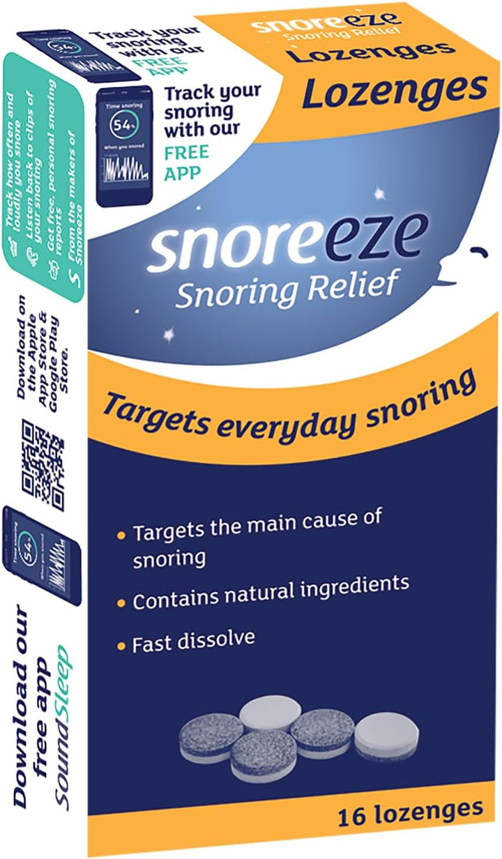 Anti-Snoring Throat Spray - Effective Snoring Aids for Men & Women - Fast Acting Lubricating Thermo Gel - Snore Stopper to Use with Mobile App - 23,5Ml, 50 Nights Use