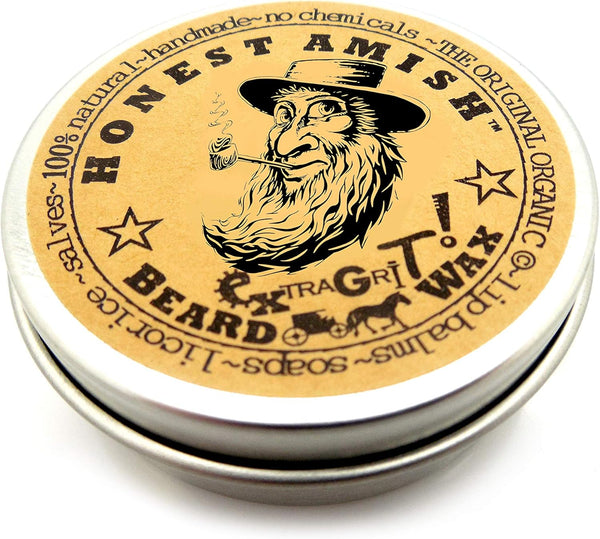 Extra Grit Beard Wax - All Natural and Organic - Hair Paste and Hair Control Wax
