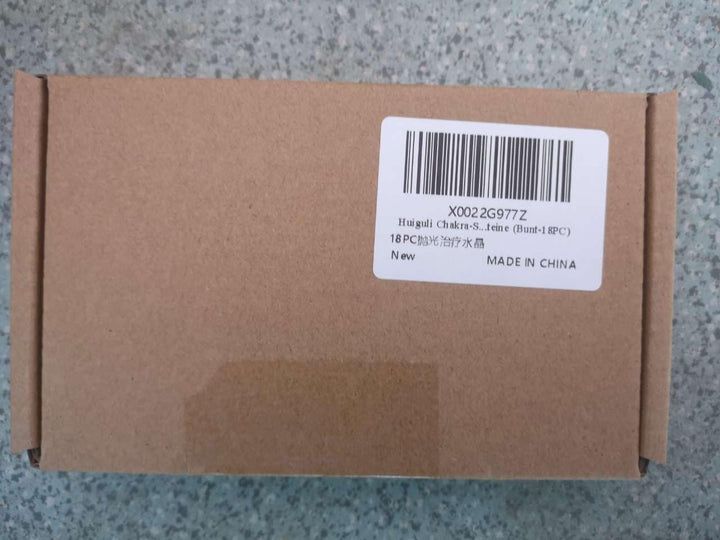 18 Pcs Healing Crystal Stones, Natural Gemstones Healing Crystal Gifts Palm Stones Reiki Chakra Crystals, Lucky Polished Pocket Stone for Anxiety Stress Relief, Balancing Yoga, Meditation