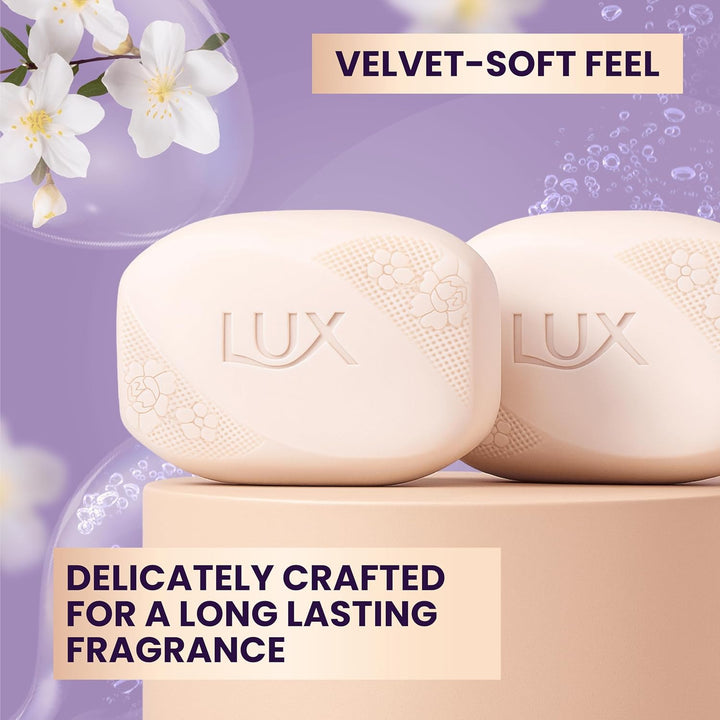 Velvet Touch Beauty Soap Bar - Indulgent Skincare for Face, Hands & Body - Enriched for Smooth, Radiant Skin - Gentle Daily Bath & Shower Soap W/Fresh Fragrance - Men & Women - 80G X 12