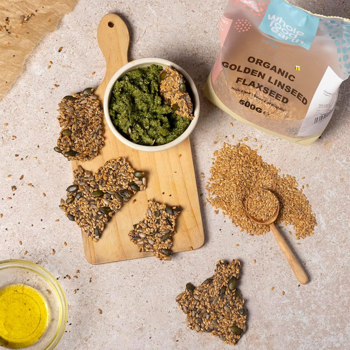 Organic Golden Linseed/Flaxseed – 1 Kg