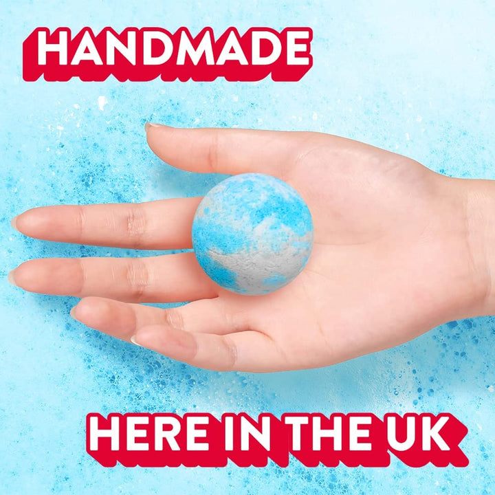 ZIMPLI - 8 X UK Made Value Bath Bombs, Birthday Gift Set for Women, Xmas Presents for Her, Girlfriend, Mum, Hamper, Beauty Spa