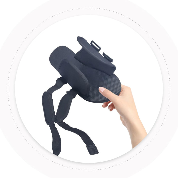 Post Surgery Slippers for Women Adjustable Wide Fit with Hook and Loop Soft Breathable Comfort Footwear for Diabetics Elderly Patients Hospital Home Use