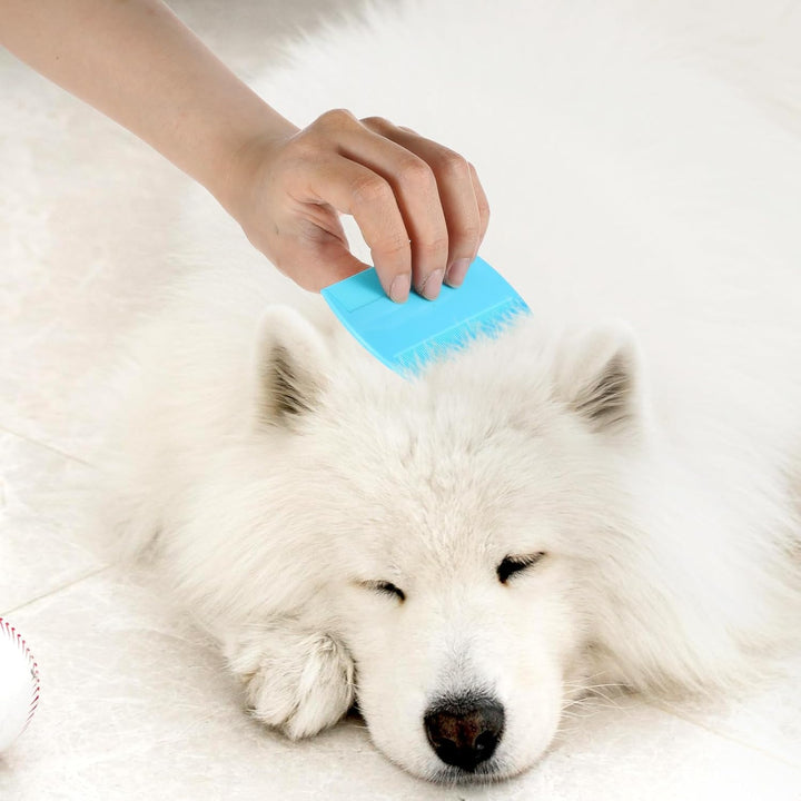 4 Pcs Lice Combs Double Sided Fine Tooth Comb Lice Comb for Dandruff Removal Thick Hair Tooth Head Nit Hair Combs for Adults Kids and Pet'S Remove Head Lice Nits Fleas(4 Colors) (Light Color)