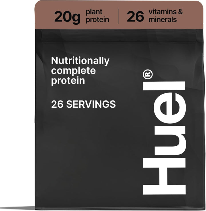 Complete Protein Powder, 26 Servings, Vanilla Flavour, 20G of Plant-Based Vegan Protein Powder per Serving, Ready Meals, Gluten-Free, No Soy, Naturally Flavoured Meal Replacement