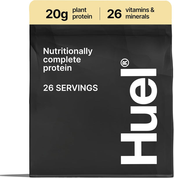 Complete Protein Powder, 26 Servings, Vanilla Flavour, 20G of Plant-Based Vegan Protein Powder per Serving, Ready Meals, Gluten-Free, No Soy, Naturally Flavoured Meal Replacement