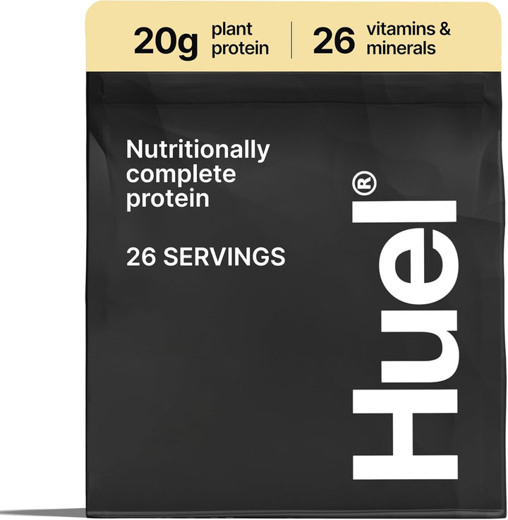 Complete Protein Powder, 26 Servings, Vanilla Flavour, 20G of Plant-Based Vegan Protein Powder per Serving, Ready Meals, Gluten-Free, No Soy, Naturally Flavoured Meal Replacement