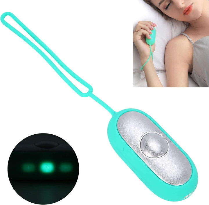 Sleep Aid Holding Sleep Helper,Portable Calm Palm Sleep Aid,Calm Palm Device Insomnia Sleeping Aids for Adults,Usb Charging Microcurrent Sleep Helper Tool for Patients/Anxiety for Fast and Deep Sleep