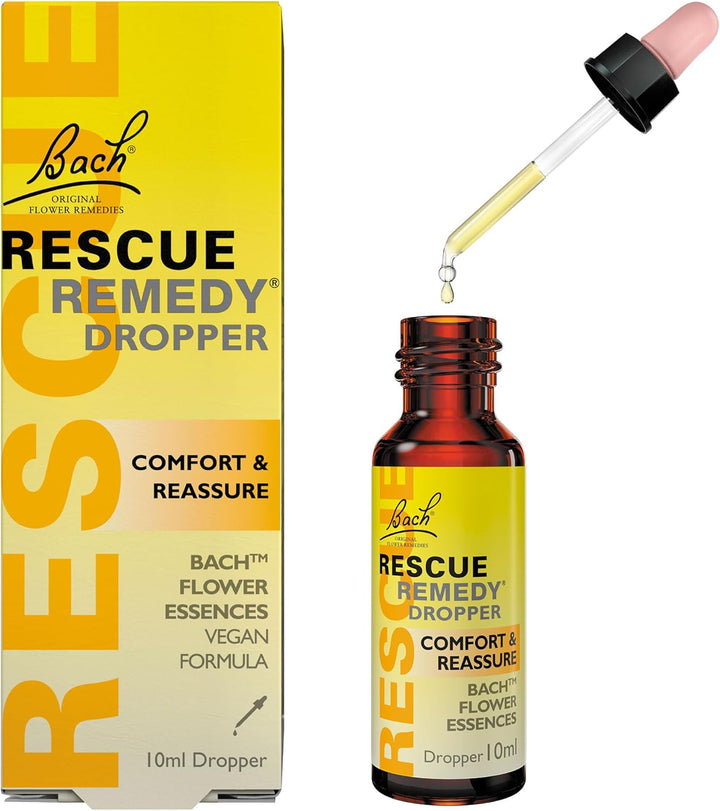 Remedy Dropper | Daily Support for Stressful Moments | Bach Original Flower Essences | Easy-To-Use 10Ml Dropper