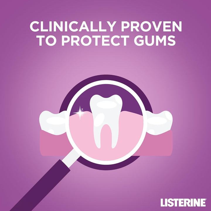 Total Care Milder Taste (Zero Alcohol) Antibacterial Mouthwash (500Ml), Caring and Cleansing Mouthwash to Freshen Breath with 10-In-1 Benefits