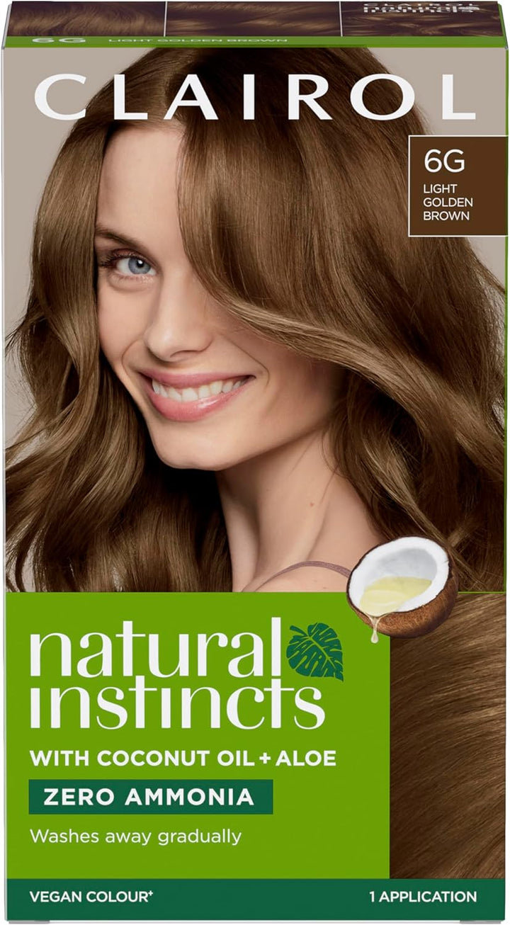 Natural Instincts Semi-Permanent No Ammonia Hair Dye, 8A Medium Cool Blonde (Packing May Vary)