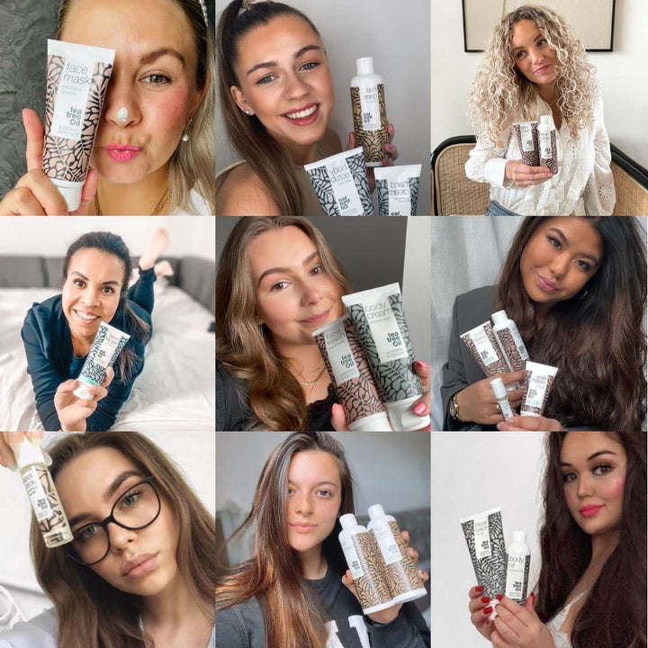 Tea Tree Oil , ABC  Hair Rinse 250Ml - Shampoo after Treatment for Lice Tea Tree Oil Treatment Shampoo with 100% Pure Tea Tree Oil