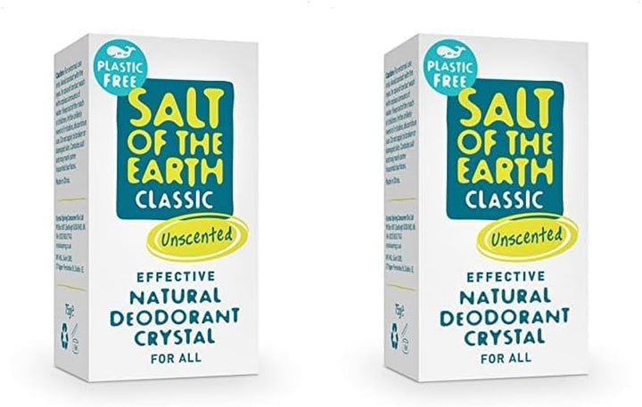 - Natural Deodorant Crystal Classic - Effective Crystal Deodorant, Fragrance Free, Vegan, Cruelty Free - Suitable for Women, Men, and Kids - 90G