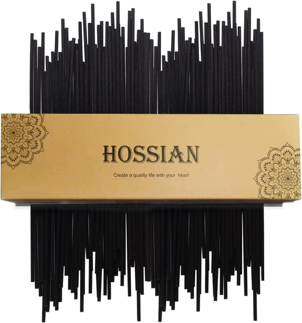 50Pcs Diffuser Sticks - Black Rattan Reed Diffusers for Essential Oils (7.5/19Cm)