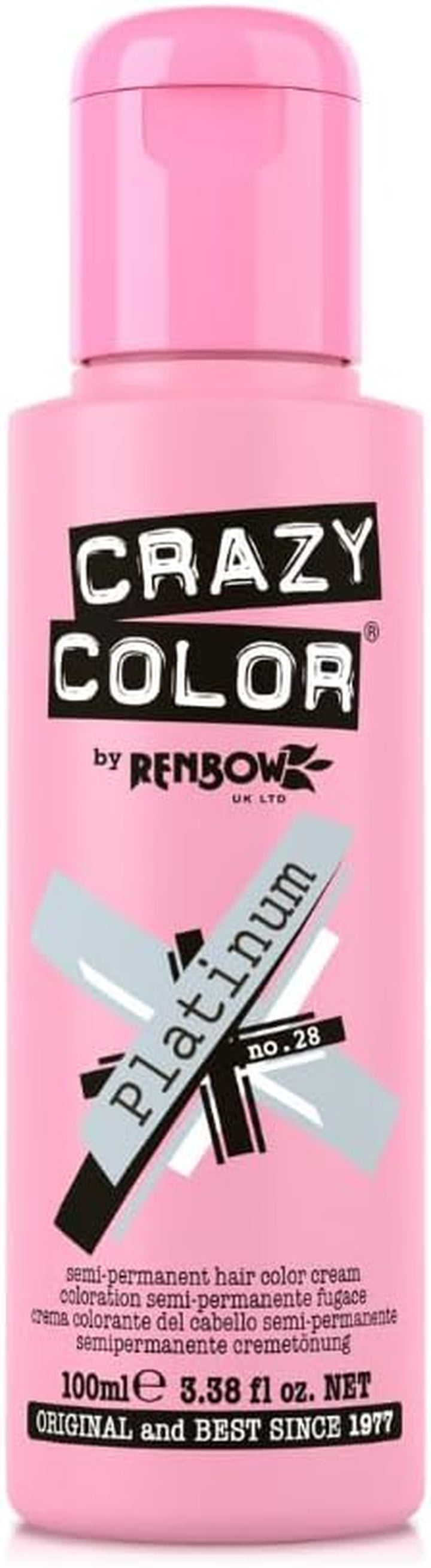 2X  Semi-Permanent Hair Dye 2X 100Ml (Fire Red)