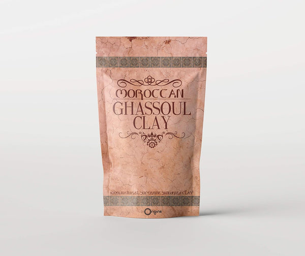 | Ghassoul (Rhassoul) Natural Clay 500G - Pure & Natural Vegan GMO Free