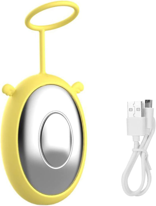 Sleep Aid Device Handheld Sleeping Device Anxiety Relief Sleep Instrument Deep Sleep Physical Massage Aid Sleep Device for Insomnia Yellow