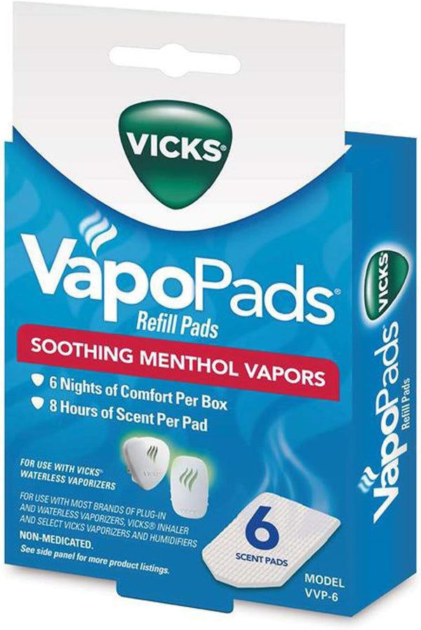 Soothing Vapors Replacement Pads for V1700 5 Ea