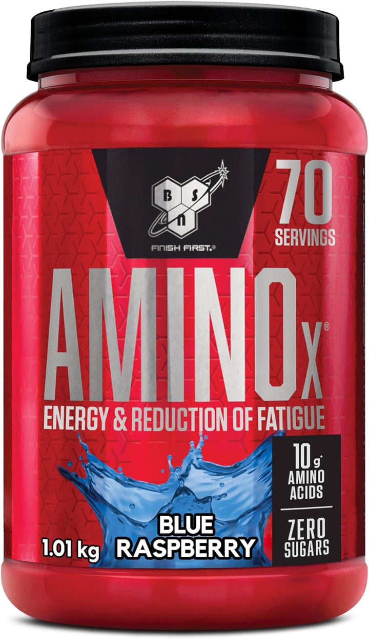 Nutrition Amino X Supplement with Vitamin D, Vitamin B6 and Amino Acids, Fruit Punch Flavour, 70 Servings, 1 Kg