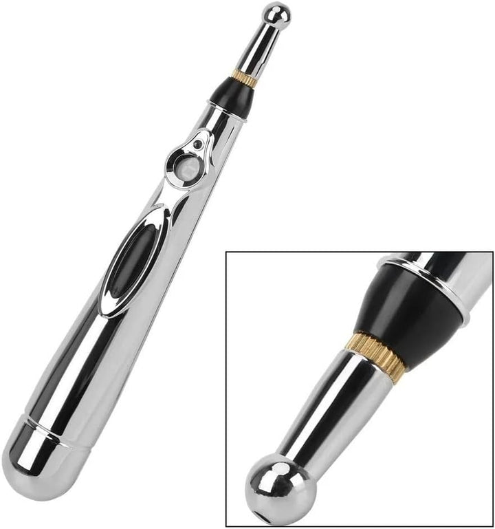 Electronic Acupuncture Pen Acupuncture Point Pen Acupuncture Point Pen Meridian Energy Meridian Pen Massage Pen Acupuncture Acup(2 Heads)