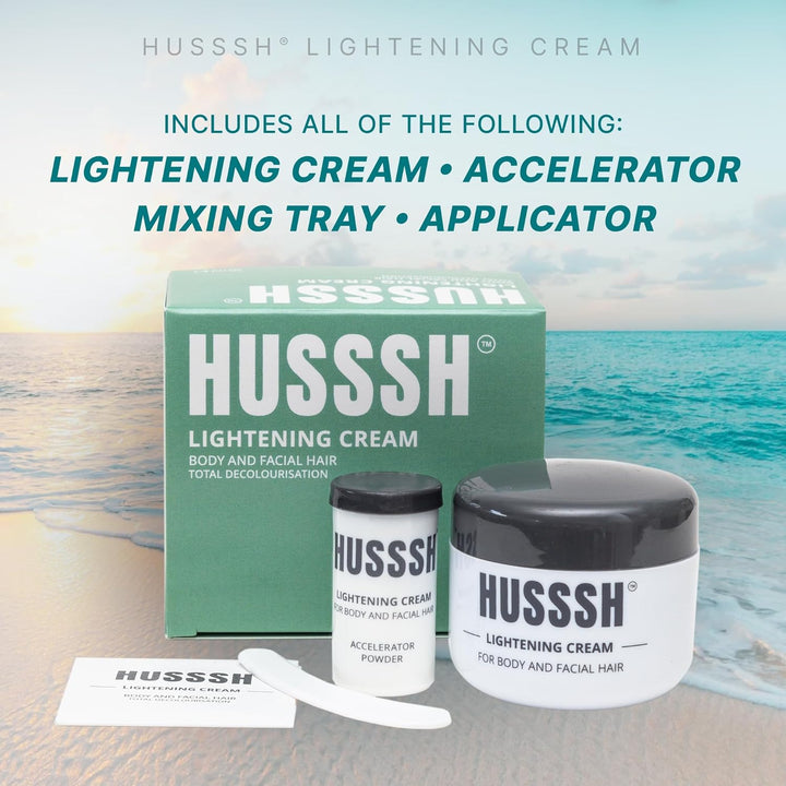 ® Hair Lightening Cream for Face and Body – Gentle Hair Decolourant with Accelerator, Fast and Effective Results