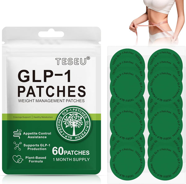 GLP-1 Patches,60Pcs Weightless Patches Healthy Shape Support