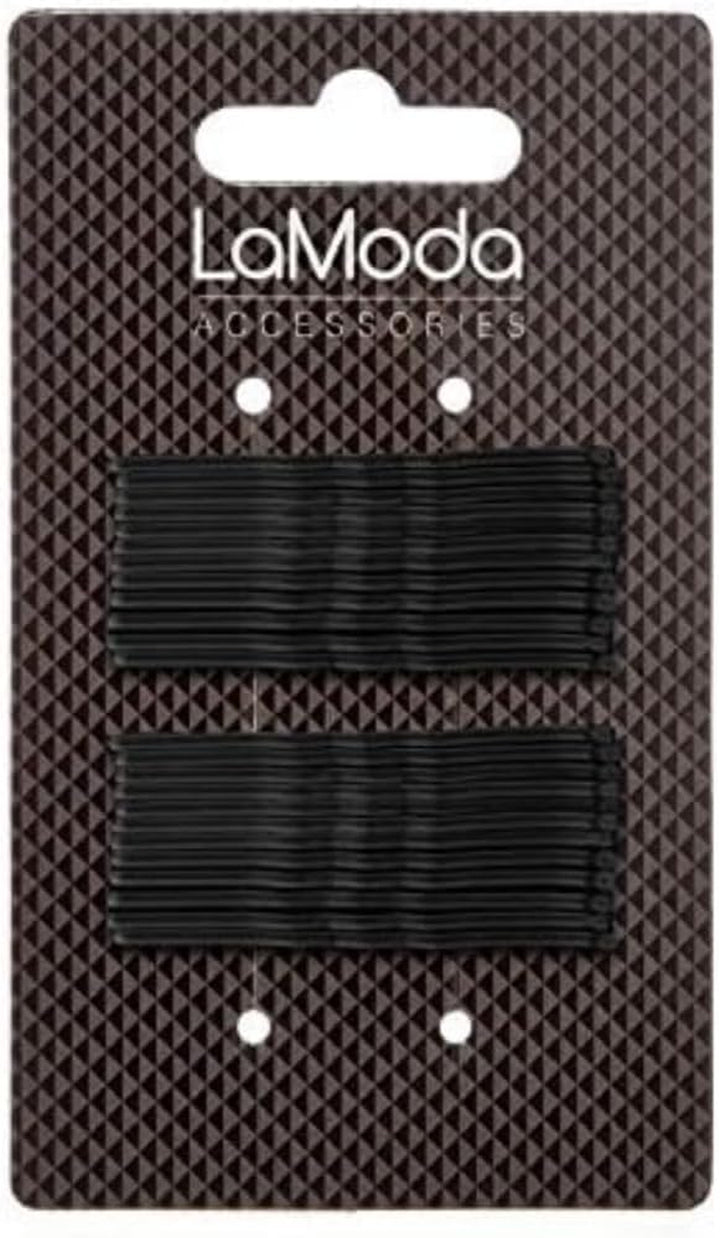 LA MODA HAIRGRIPS MEDIUM BROWN