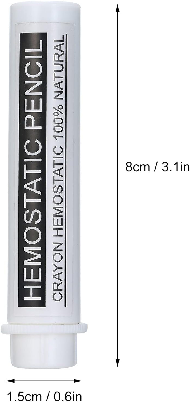 3 Pieces Pen Type Style Pencil Set Bloodstone Stops Cuts Bleeding Shaving Cut Stick Anti-Infection Shaving Tool for Men