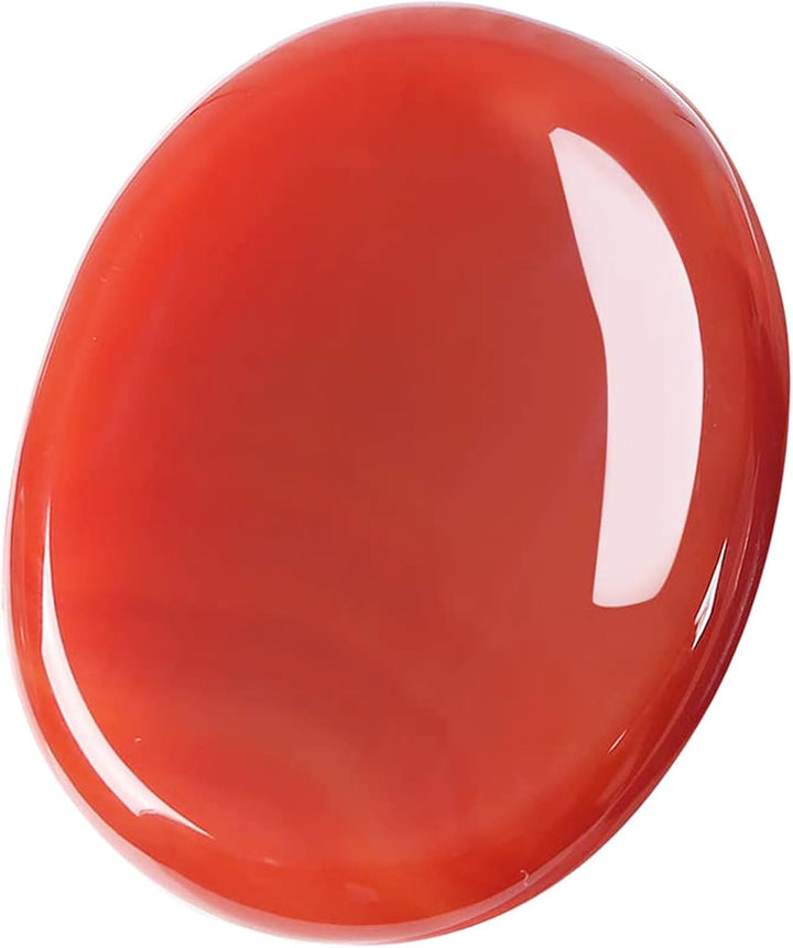 7 Chakra Crystal Worry Stone for Anxiety Relief for Adults,Healing Crystal Gifts for Women,Polished Crystal Gemstone Thumb Stone Mindfulness Gifts Small Gifts Stocking Fillers Women