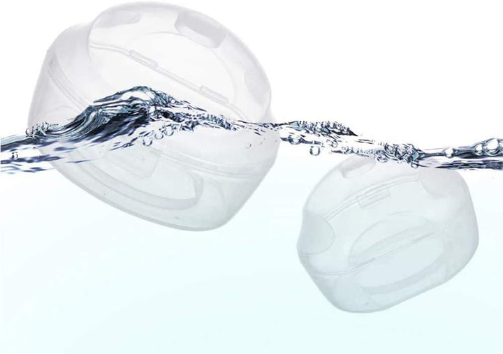 5Pcs Dummy Case, Transparent Pacifier Case Safe Bpa-Free Soother Pod Storage Box Nipple Shield Case for Travel and Home