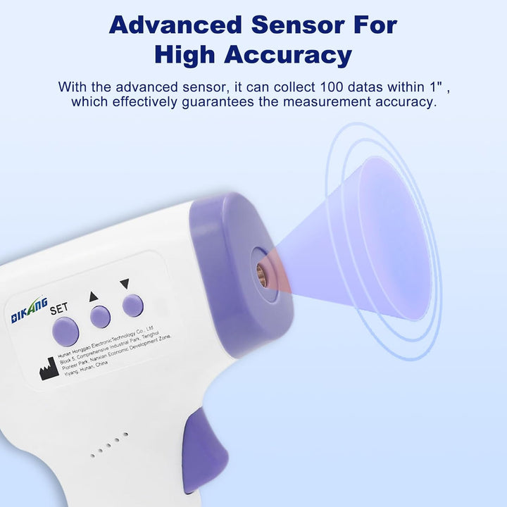 No Touch Forehead Thermometer for Adults and Kids Infrared Digital Thermometer Touchless Baby Thermometer Accurate Fast Readings for Home Use Family Healthcare Temperature Measurement