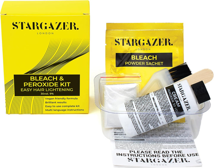 Bleach and Peroxide Kit, the Complete Home Kit for Hair Decolouring and Bleaching