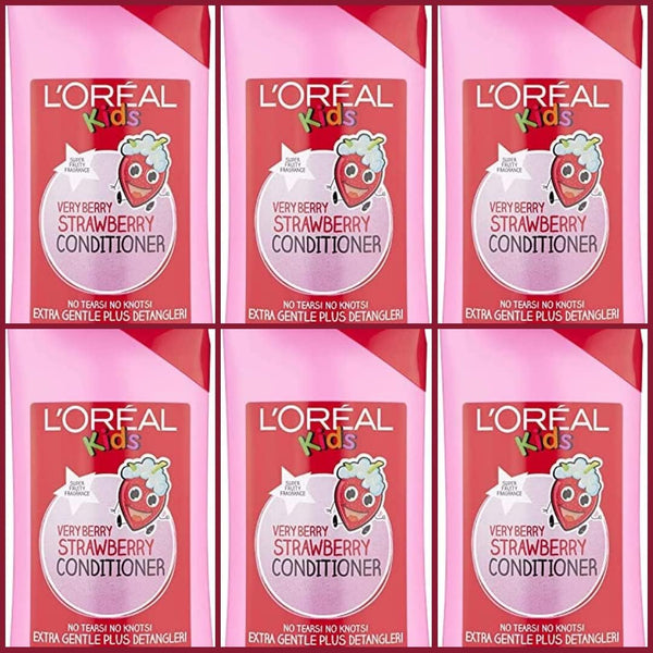 Kids Very Berry Strawberry Conditioner 250Ml Pack of 6