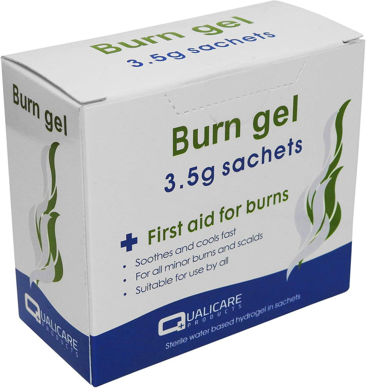3.5G Burns Scalds Emergency First Aid Treatment Gel Sachets 25 Pack