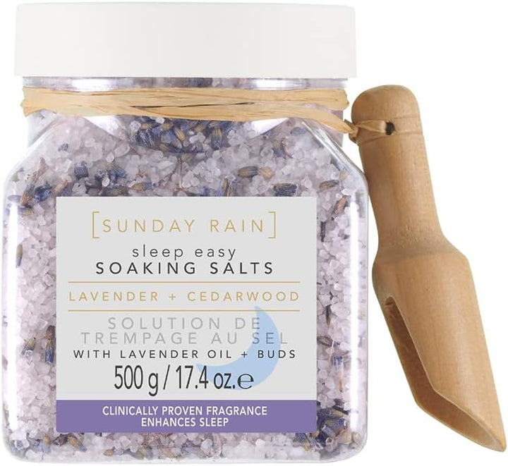 Luxury Nourishing Bath Crystals, Vegan & Cruelty-Free with Vitamin Rich Acai Berry Extract & Natural Sea Salts, 500G