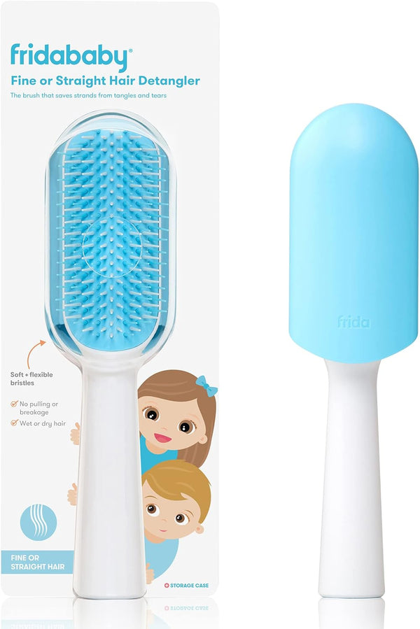 Toddler Hair Brush: Strong Bristle Hair Brush for Thick or Curly Hair, Wet Brush or Dry, Hair Detangler