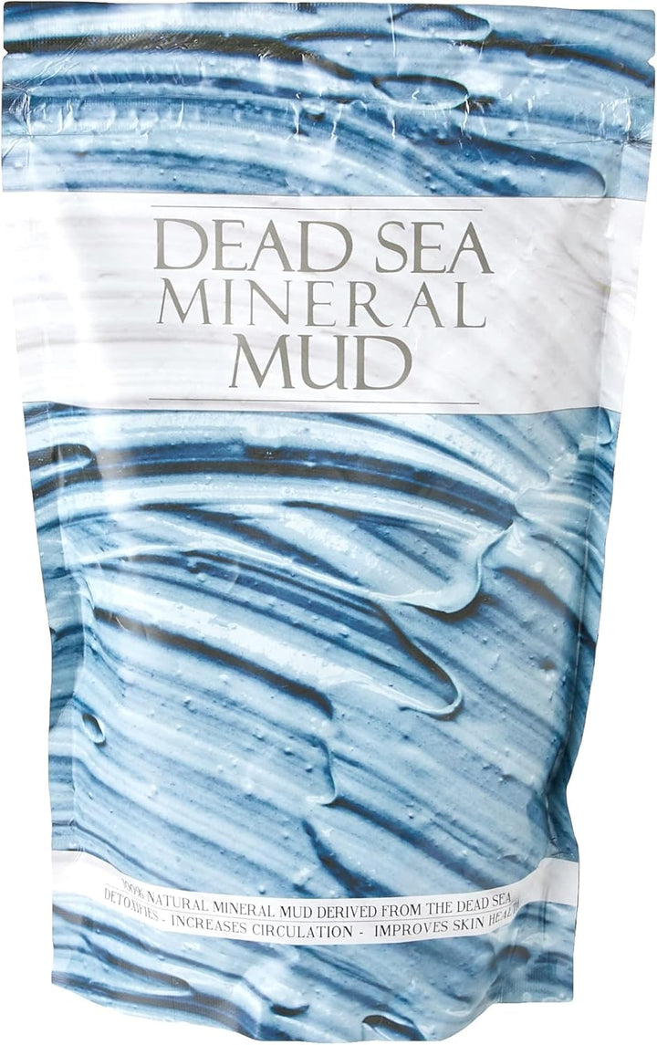 | Dead Sea Mineral Mud | Natural Spa-Grade Raw Material | Rich in Magnesium, Bromides & Potassium | Skin Detox & Moisturising | Ideal for Masks, Scrubs & Spa Treatments | 1Kg