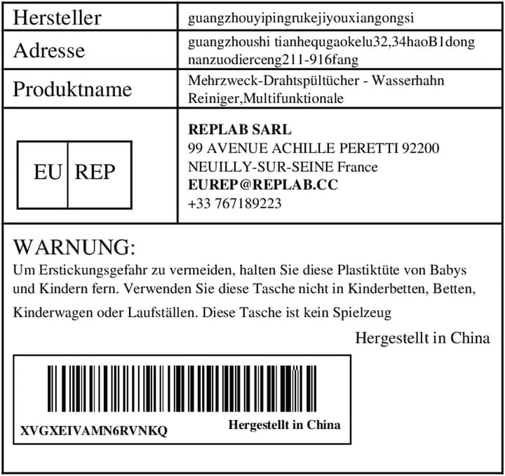 Multipurpose Wire Dish Cloths - Tap Cleaner, Multifunctional Scratch-Resistant Scouring Cloths Reusable for Dishwashing Cookware Cookware Cookware Household Kitchen Wet and Dry Cleaning