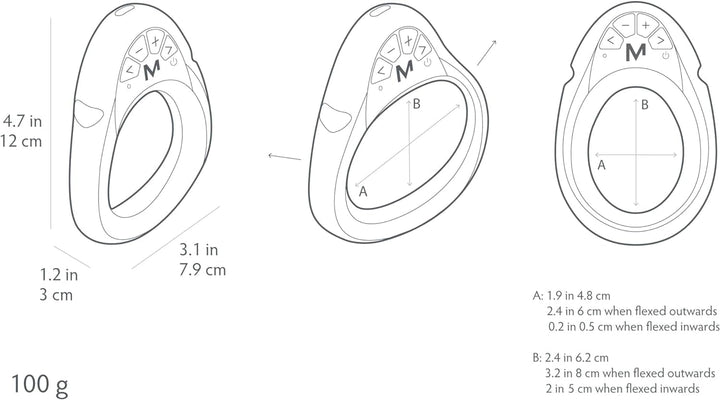 Legato – Ultra-Slim Bendable External Stimulator for Natural Lubrication & Arousal Support with 360° Vibrating Stimulation