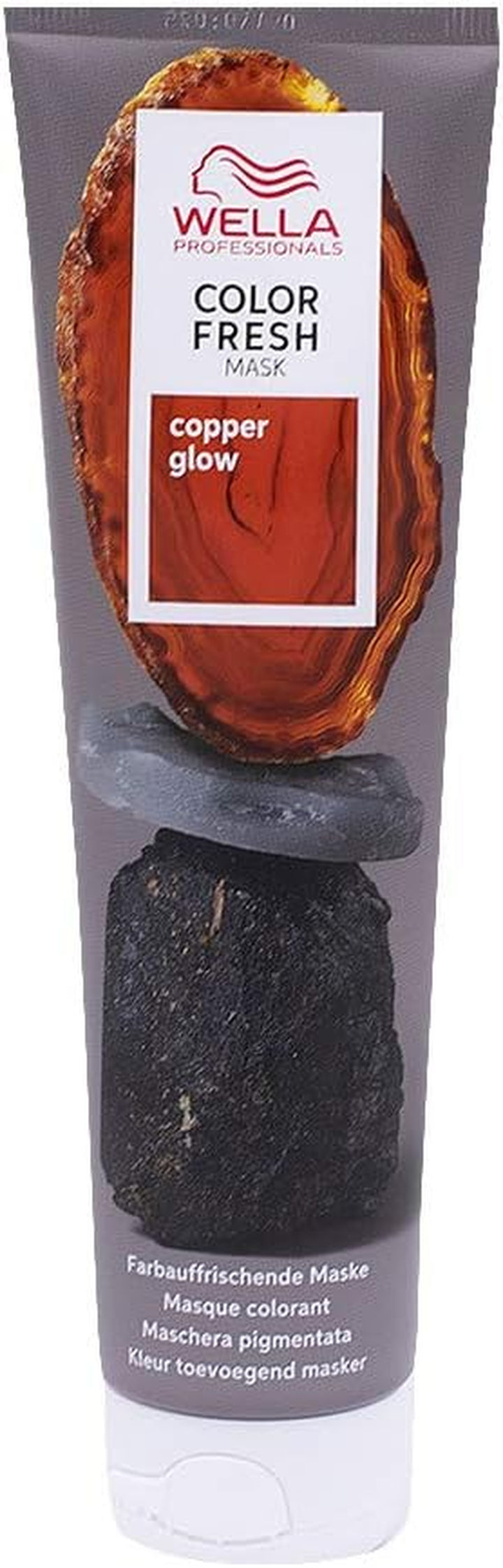 Color Fresh Mask Copper Glow - Hair Treatment to Revitalise and Change Hair Colour - Nourishing Tint with Avocado Oil - for Medium Blonde, Light Brown and Dyed Hair - 150 Ml