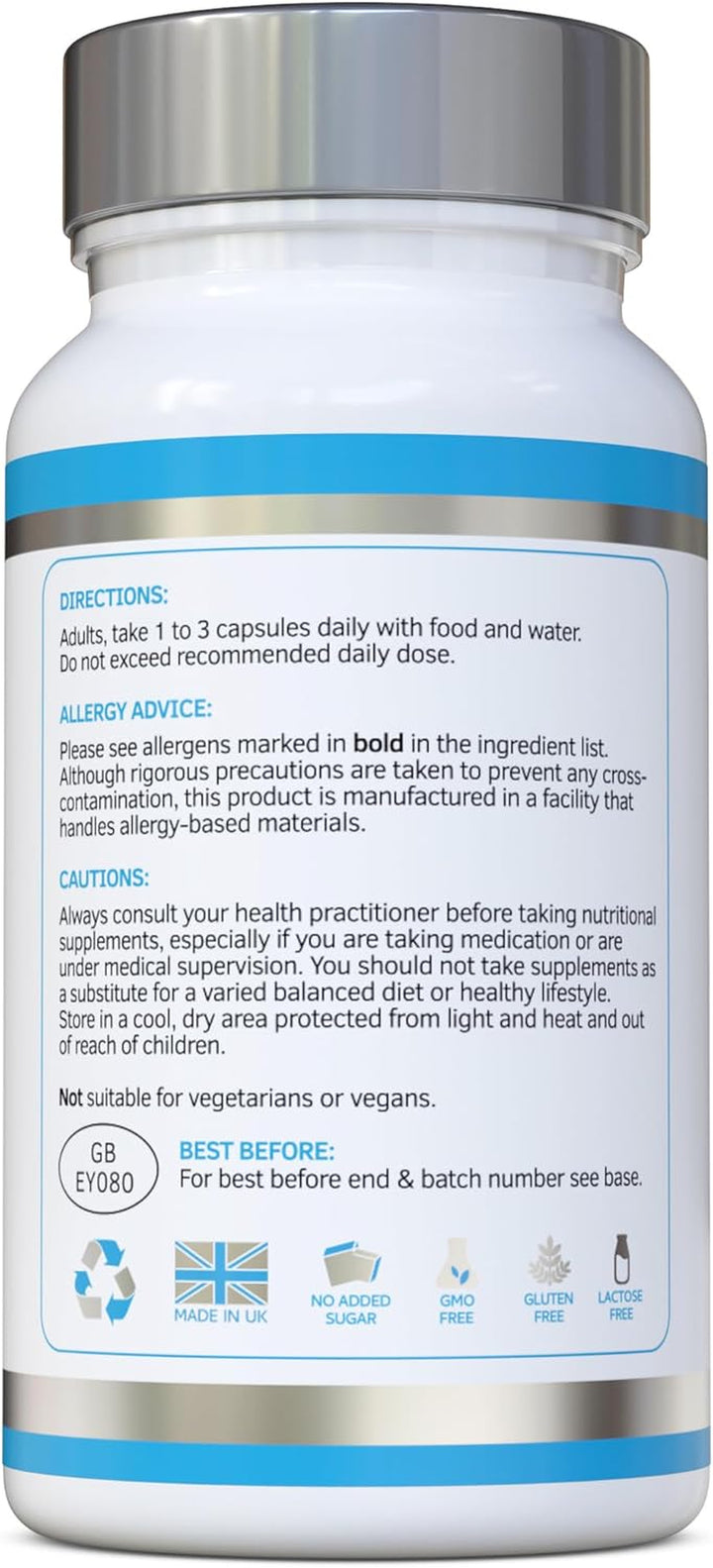 Omega-3 Fish Oil Soft Gels - Ultra Potent 1000Mg, 90 Capsules - Full Strength EPA & DHA - Easy to Swallow Omega3 Fish Oils - Ultimate Joint, Heart & Brain Health Support Supplement - Made in the UK