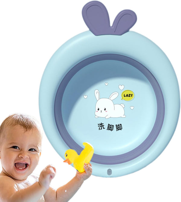 Washing Bowls for Children, Baby Sink, Sink Accessories for Newborns, Foldable Sink, Multi-Purpose Washing Bowl for Newborns