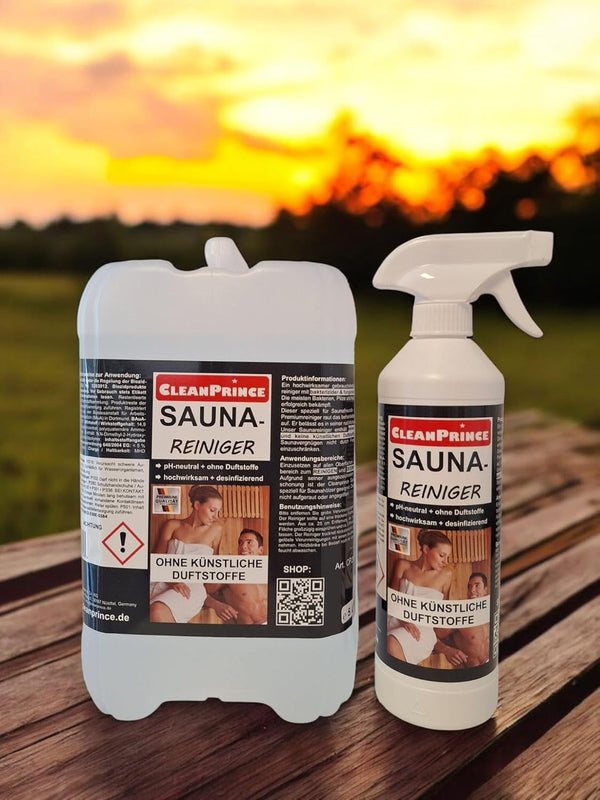 5,5 Litre Sauna Cleaner Cleaning Wood