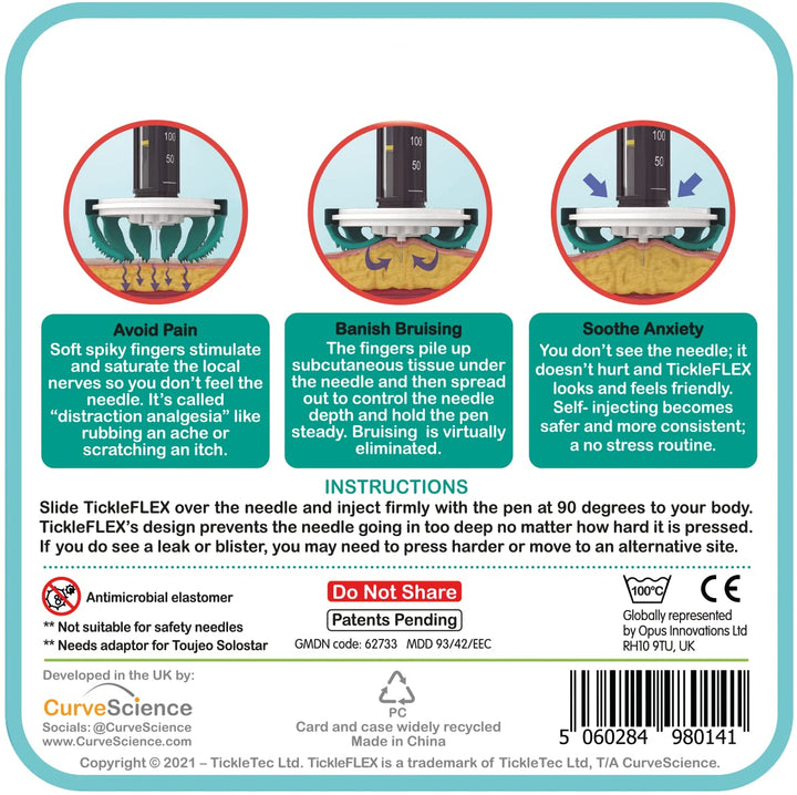 Takes the Worry, Pain and Stress Out of Injecting